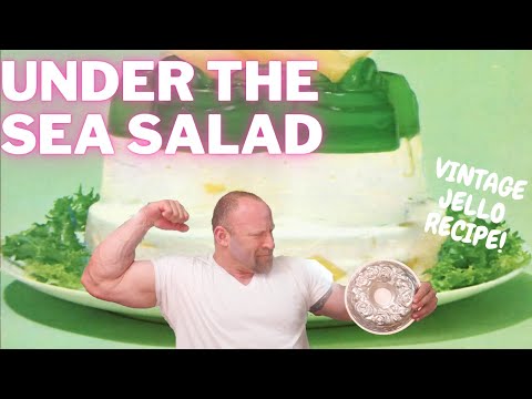 VINTAGE JELLO Recipe! Under The Sea Salad!