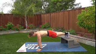 Feet Elevated Plank exercise video thumbnail