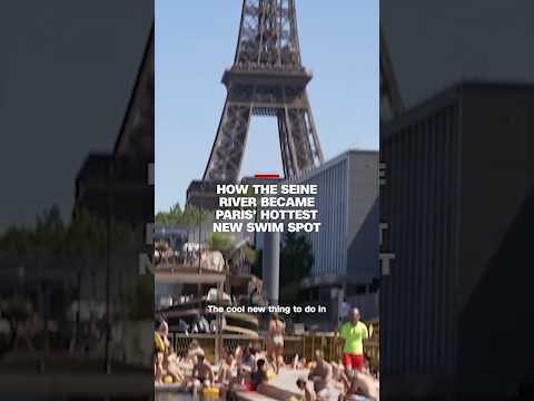 How the Seine River became Paris' hottest new swim spot