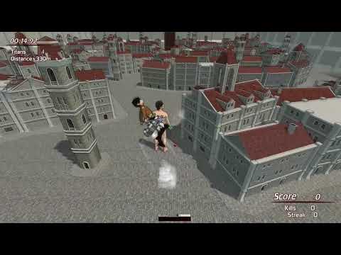 Roark's Attack On Titan Fan Game | Clip 3