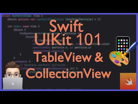 TableView & CollectionView | Swift UIKit | Xcode Tutorial