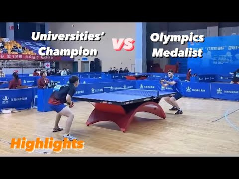 World No.1 vs China Universities Champion: Dimitrij Ovtcharov vs Liu Jialiang 刘家良 | 2023 Weiyie Cup