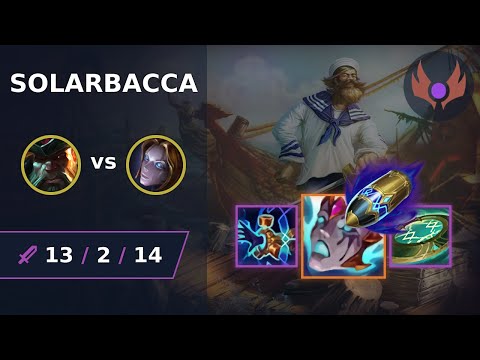 [ solarbacca ] Gangplank MID vs Orianna | NA MASTER | LOL Season 2023