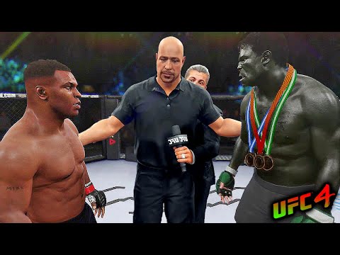 UFC4 | Mike Tyson vs. Incredible Hulk (EA sports UFC 4)