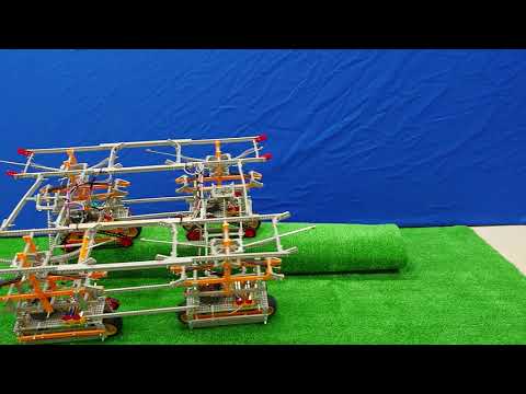 エンジニアリングデザイン学科 車輪型2　片段差 人工芝