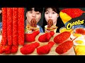 ASMR MUKBANG Eating Cheetos With GONGSAM Hotdog Chicken Cheese Stick Black Bean Noodles