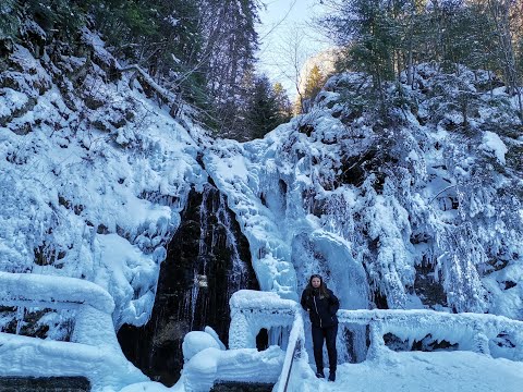 Cascada Urlătoarea iarna
