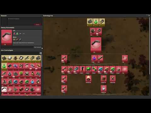 factorio achievement: getting on track like a pro - default settings.