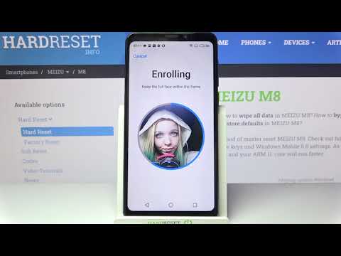 How to Set Up Face Unlock on MEIZU M8 – Face Recognition