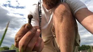 Metal Detecting My Backyard For Farm Relics