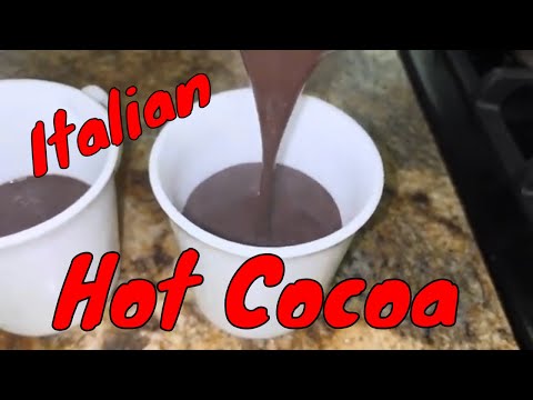 Italian Hot Cocoa for Two! || National BITTERSWEET CHOCOLATE Day || Dark Chocolate
