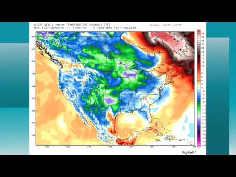 January 6, 2016 Weather Xtreme Video - Afternoon Edition