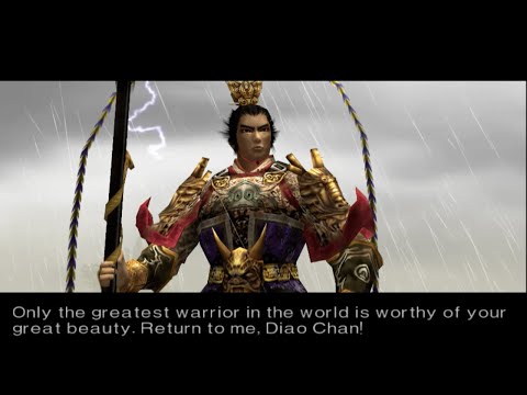 Diao Chan's Escape Cutscenes (Lu Bu) | HD Widescreen | Dynasty Warriors 3: Xtreme Legends (PS2)