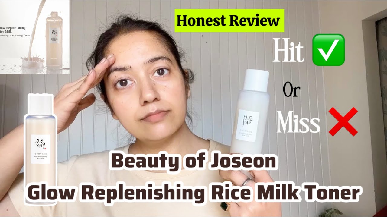 Miniatura da avaliação em vídeo de Tônico Facial BEAUTY OF JOSEON Glow Replenishing Rice Milk