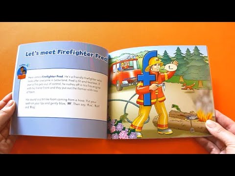 Letterland Story Corner - Firefighter Fred and fire safety