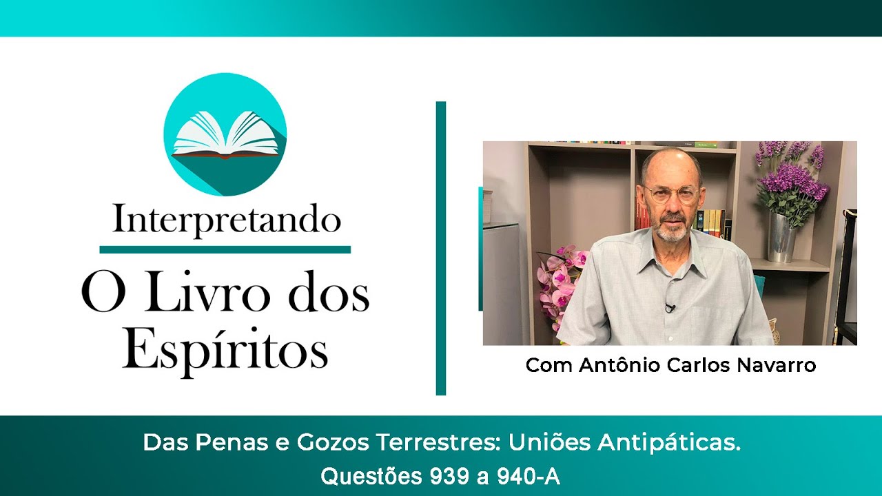 Questões 939 a 940A - Das Penas e Gozos terrestres - Uniões Antipáticas.