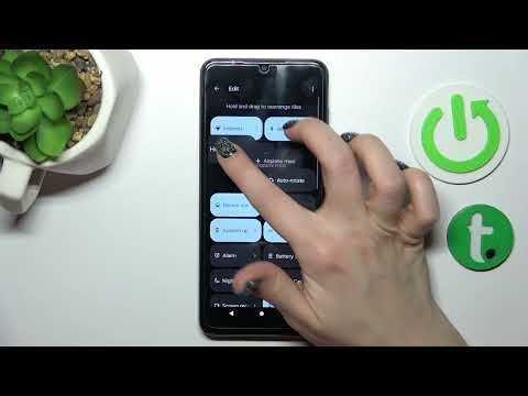How to Edit Notification Panel Shortcuts on MOTOROLA Moto G Pure