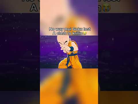 Krillin stronger then mui goku 😭 #anime #shorts #sparkingzero #dragonball