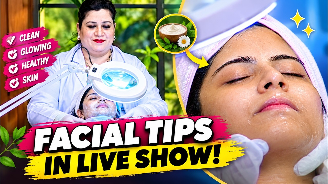 Facial Tips In Live Show! | Apka Sahir | Tips & Tricks