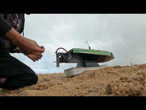 ProBoat SonicWake 36" 4082 + 160a esc testing 3 props