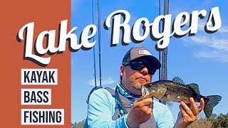 Kayak Bass Fishing Lake Rogers