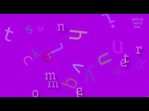 How to say "minometer"! (High Quality Voices)