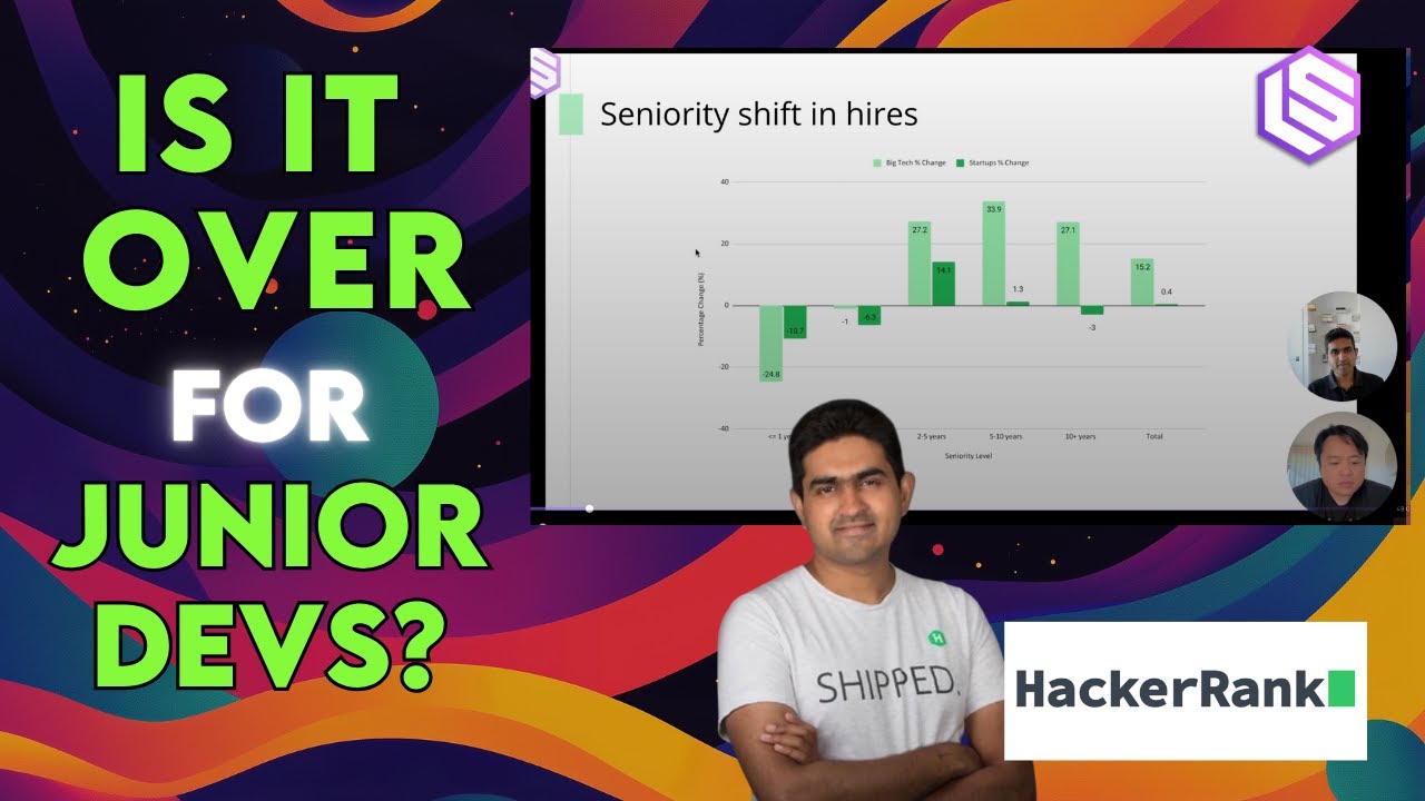 ⚡️ The State of AI Engineer Hiring: Cheating, AI Adoption,Junior Devs — Vivek Ravisankar, HackerRank