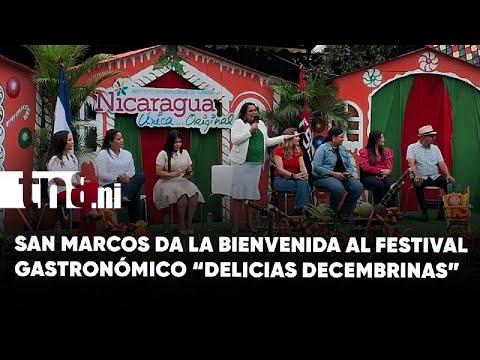 Carazo celebra lanzamiento de Festival Gastronómico Delicias Decembrinas