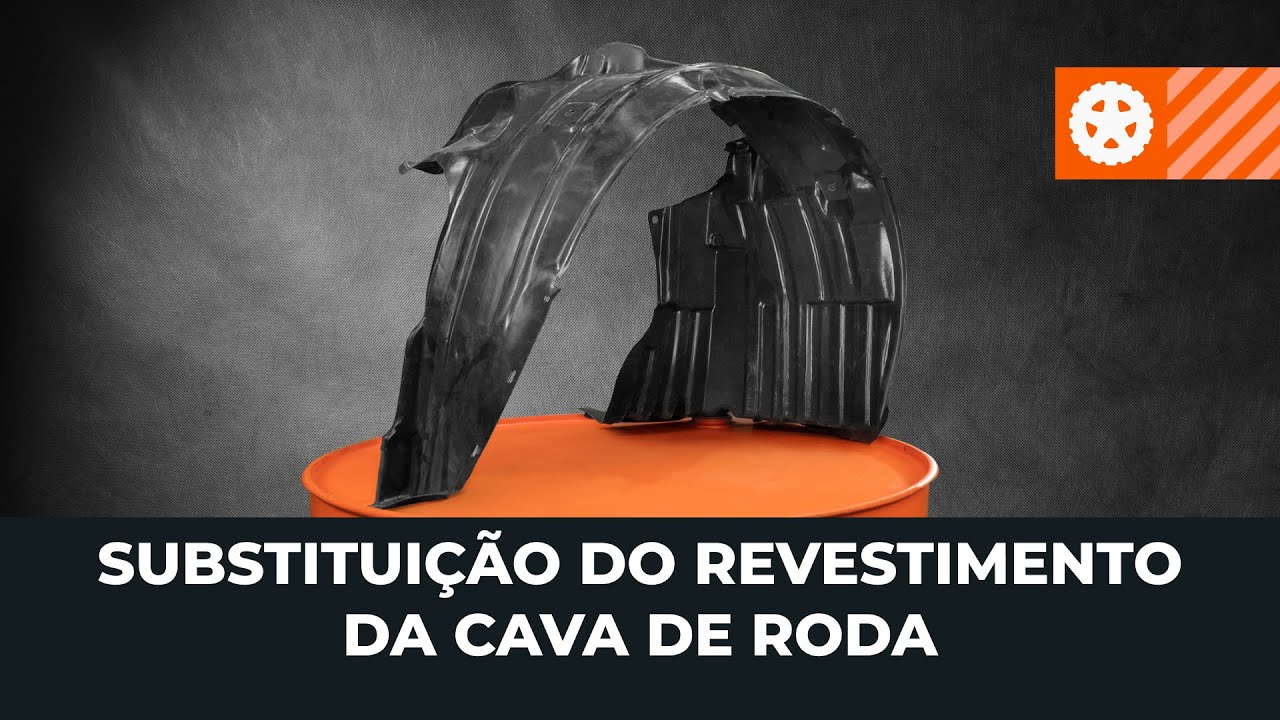 Revestimento do arco de roda — tutorial de substituição