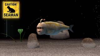 謎の生き物「シーマン」を飼育するゲーム。