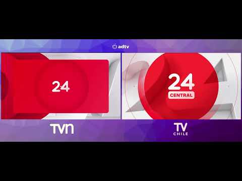 Conexión a 24 Central entre TVN y TV Chile (01/11/2023)
