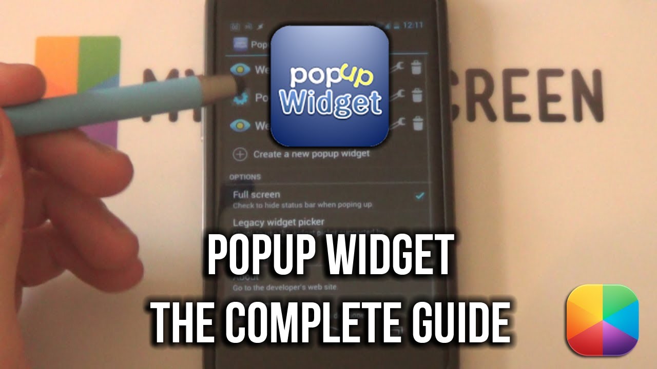Popup Widget - The Complete Guide