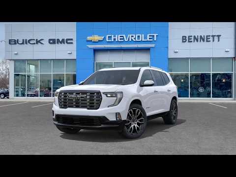 2026 GMC Acadia AWD Denali Ultimate in White for sale at Bennett Chevrolet Cadillac Buick GMC Ltd. in Cambridge, ON