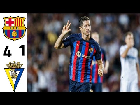 Barcelona vs Cadiz CF  4-1- All Gоals & Extеndеd Hіghlіghts - 2023 HD