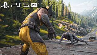 Marvel's Wolverine | 로건과 세이버투스의 새로운 미친 시네마틱 트레일러 + 게임플레이 데모 (PS5 PRO 4K)