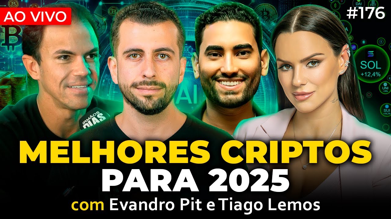 BITCOIN VAI DEIXAR MUITA GENTE RICA EM 2025? (+ A REVOLUÇÃO DAS IAs) - Evandro Pit e Tiago Lemos