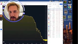Stocks just fell off a cliff (raw reaction)