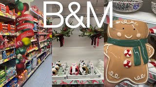 Christmas In B&M 2025/B&M Haul /Come Shop With Me