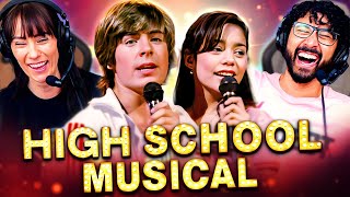 HIGH SCHOOL MUSICAL (2006) MOVIE REACTION!! FIRST TIME WATCHING! Zac Efron | Vanessa Hudgens