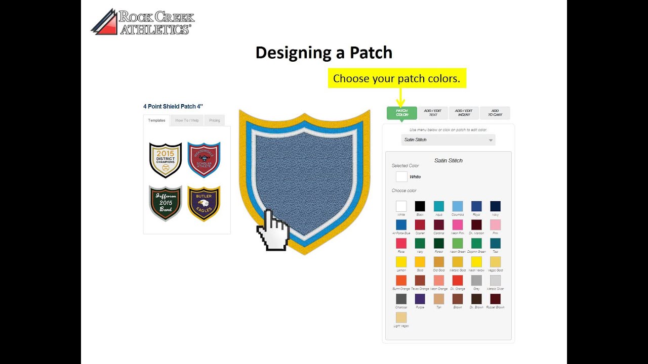 Rock Creek's How to Use Patch Builder
