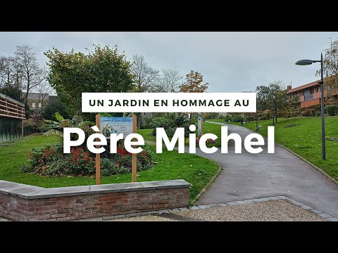 Inauguration du jardin Abbé Michel Darcel à Louvroil