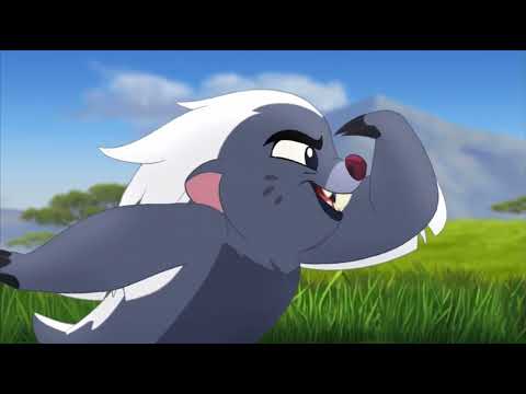 The Lion Guard Long Live The Queen - Bunga Helps Varya With Her Cubs Scene [HD]