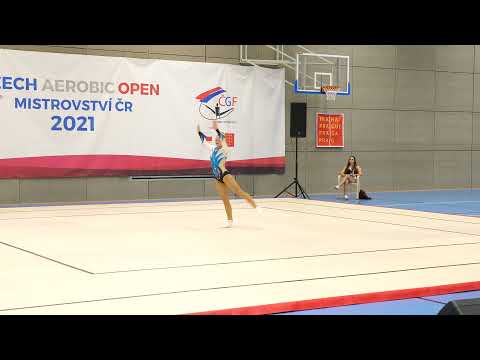 Czech Aerobic Open - Day 1 AG1 IW GER Wiebke Harms