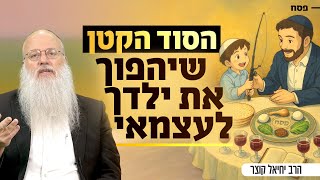 למה ילדים לא שואלים שאלות - ואיך לגרום להם לרצות לדעת יותר | פסח (הרב יחיאל קוצר) - התמונה מוצגת ישירות מתוך אתר האינטרנט יוטיוב. זכויות היוצרים בתמונה שייכות ליוצרה. קישור קרדיט למקור התוכן נמצא בתוך דף הסרטון