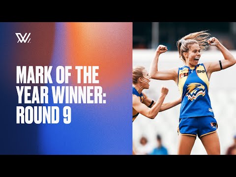 Toyota AFLW Mark of the Year: Round 9 winner