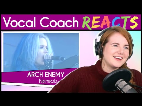 Vocal Coach reacts to Arch Enemy - Nemesis (Alissa White-Gluz Live 2017)