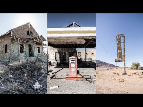 Driving ABANDONED CA Route 66 to Arizona