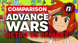 Let's Compare GBA Advance Wars to the Re-Boot on Switch