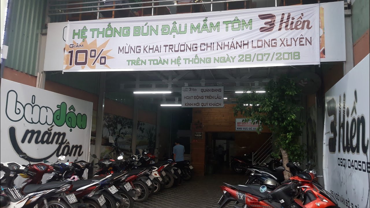 BÚN ĐẬU MẮM TÔM 3 HIỀN Ở Đường 3/2 ngang Đại học Cần Thơ