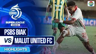 PSBS Biak VS Malut United FC - Highlights | BRI Super League 2025/26
